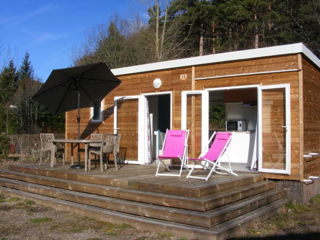 Camping Domaine Du Lac Chambon Murol Ngoại thất bức ảnh